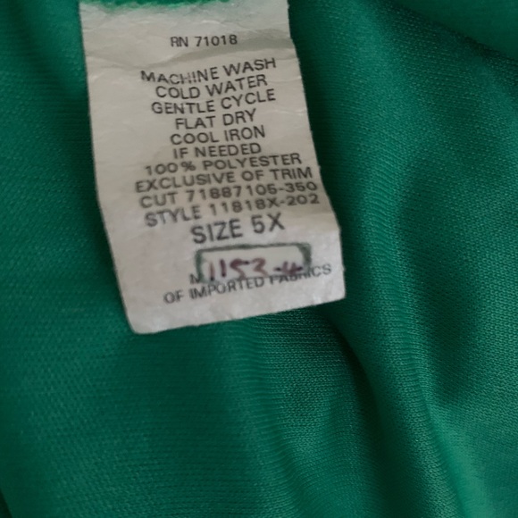 New Lucie Lu Green Dress - Picture 5 of 5